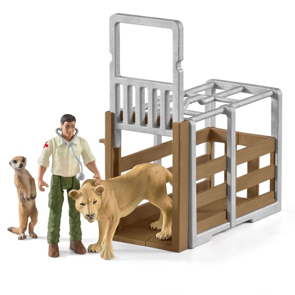Schleich - Μεγάλο Φορτηγό Διάσωσης Ζώων (42475)
