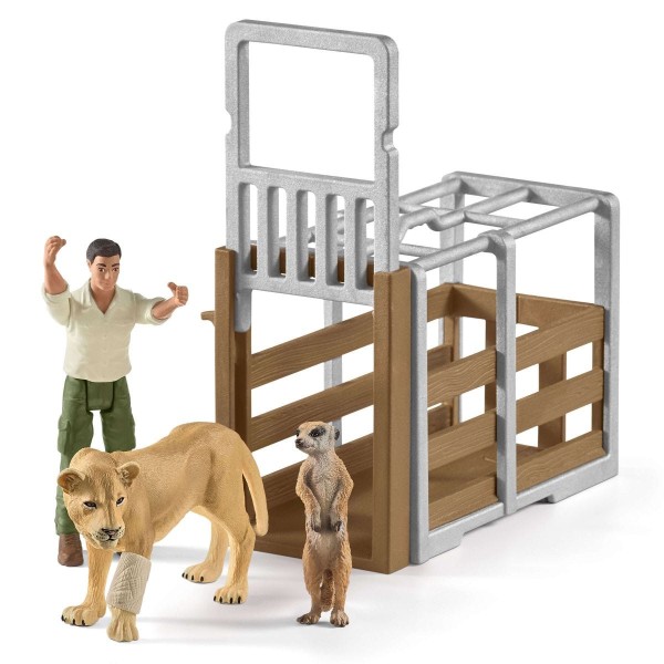 Schleich - Μεγάλο Φορτηγό Διάσωσης Ζώων (42475)