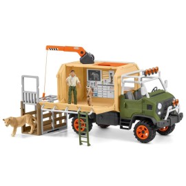 Schleich - Μεγάλο Φορτηγό Διάσωσης Ζώων (42475)