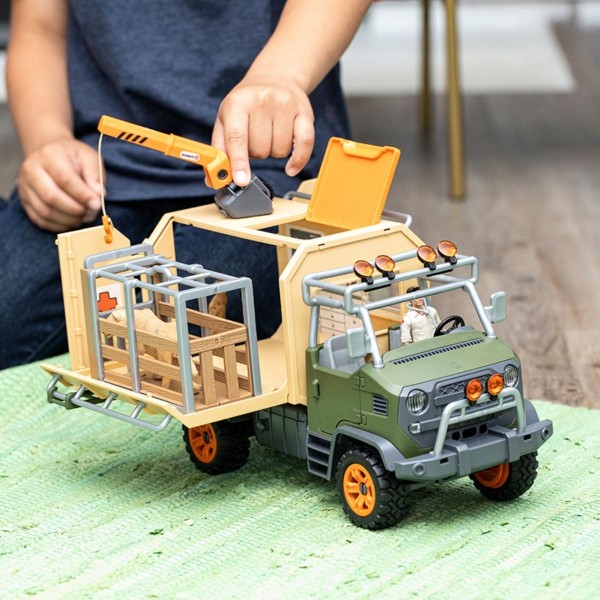 Schleich - Μεγάλο Φορτηγό Διάσωσης Ζώων (42475)