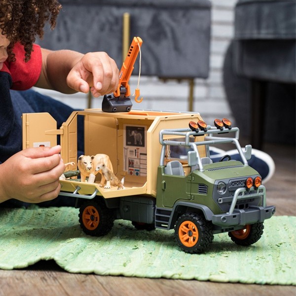 Schleich - Μεγάλο Φορτηγό Διάσωσης Ζώων (42475)