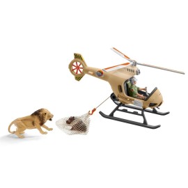 Schleich - Ελικόπτερο Διάσωσης Ζώων (42476)