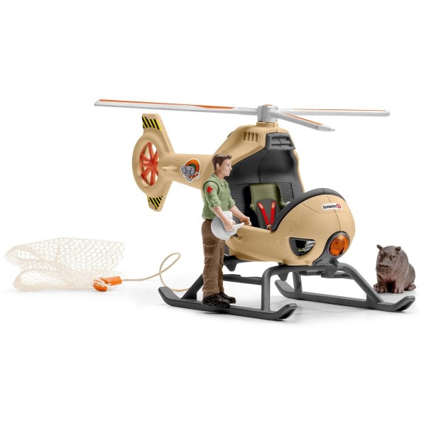 Schleich - Ελικόπτερο Διάσωσης Ζώων (42476)
