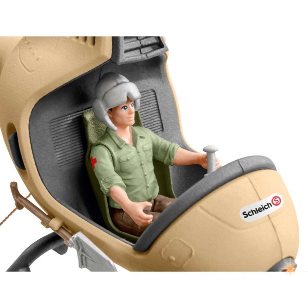 Schleich - Ελικόπτερο Διάσωσης Ζώων (42476)