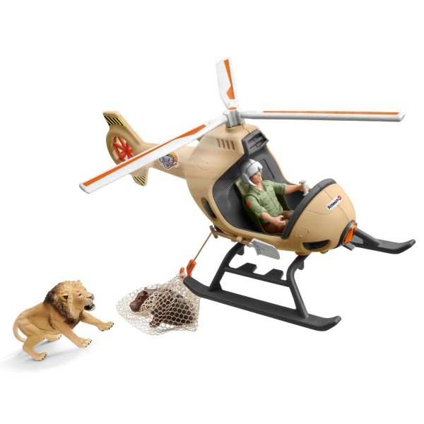 Schleich - Ελικόπτερο Διάσωσης Ζώων (42476)