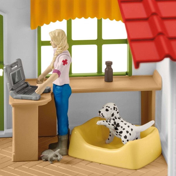 Schleich - Κτηνιατρική Πρακτική με Κατοικίδια Ζώα (42502)