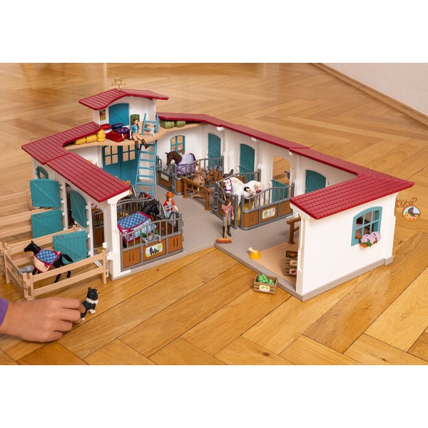 Schleich - Σετ Παιχνιδιού με Φοράδα και Πουλάρι (42611)