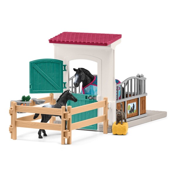 Schleich - Σετ Παιχνιδιού με Φοράδα και Πουλάρι (42611)