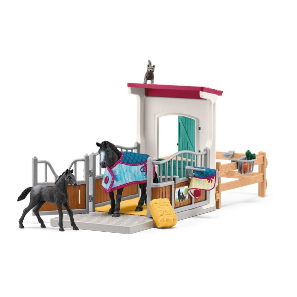 Schleich - Σετ Παιχνιδιού με Φοράδα και Πουλάρι (42611)