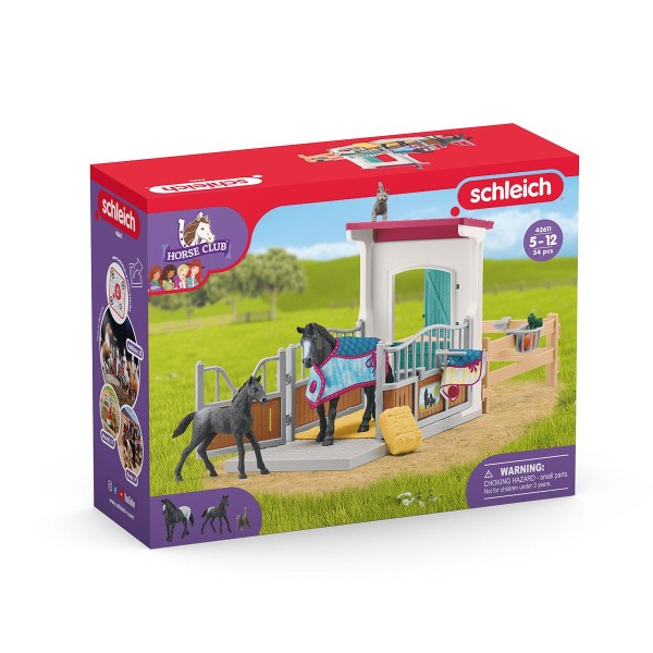 Schleich - Σετ Παιχνιδιού με Φοράδα και Πουλάρι (42611)