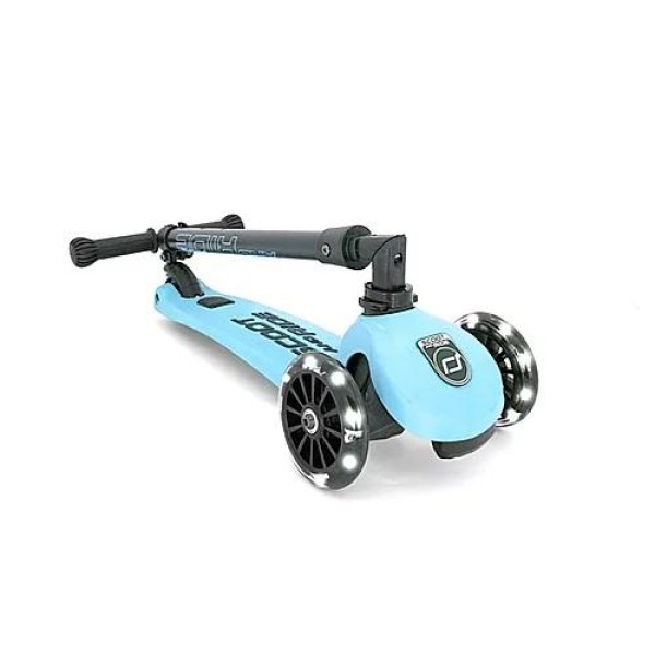 Scoot & Ride - Πατίνι Highway Kick 3 Led Blueberry (96356)