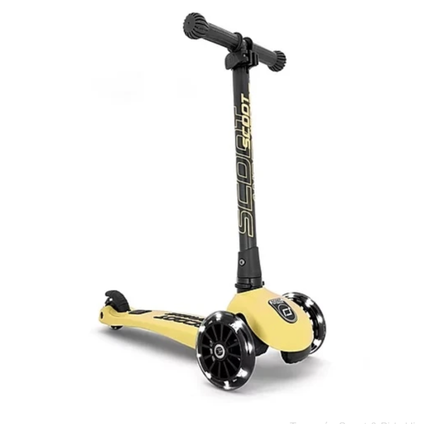 Scoot & Ride - Πατίνι Highway Kick 3 Led Lemon (96358)