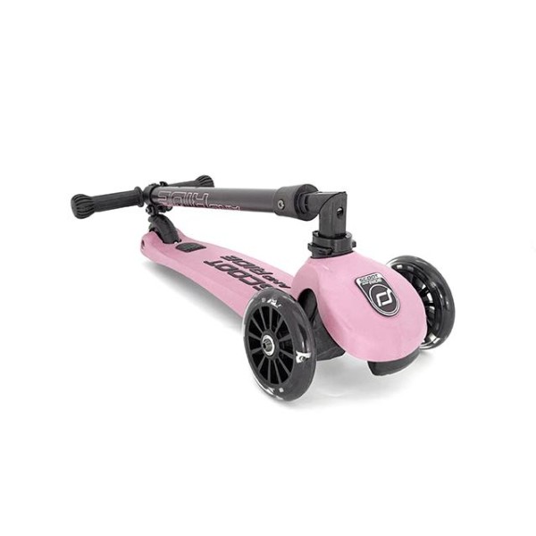 Scoot & Ride - Πατίνι Highway Kick 3 Led Rose (96346)