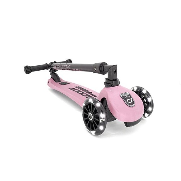 Scoot & Ride - Πατίνι Highway Kick 3 Led Rose (96346)
