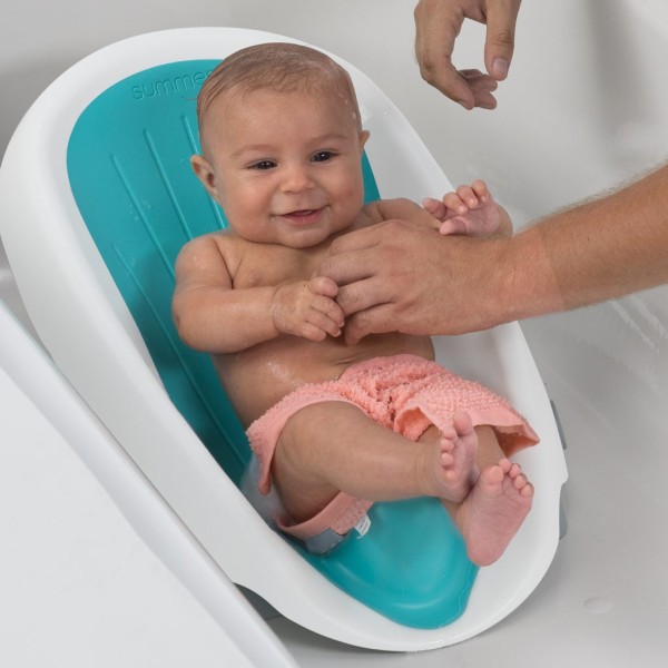 Summer Infant - Καθισματάκι Μπάνιου Clean Rise Baby Bather Τιρκουάζ (SIM19526)