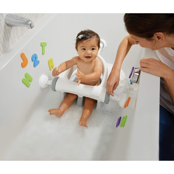 Summer Infant - Κάθισμα Μπάνιου My Bath Seat Γκρι (SIM19626)