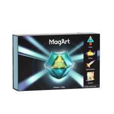 TOPBRIGHT - Μαγνητικό Παιχνίδι Κατασκευών MagArt (TB129226)