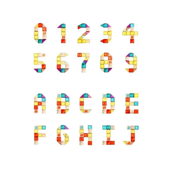 TOPBRIGHT - Μαγνητικό Παιχνίδι Κατασκευών MagArt (TB129226)