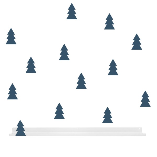 Tresxics - Ράφι Τοίχου Dark blue fir tree Long (TRE218B)
