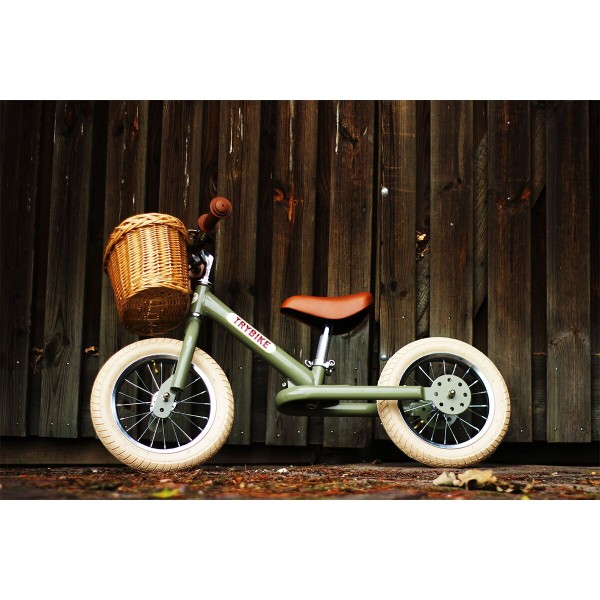 Trybike - Ποδήλατο Ισορροπίας Πράσινο Vintage (TBS2GRNVIN)