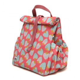 The Lunch Bags - Τσάντα Φαγητού Strawberries Ροζ (TLB990238)