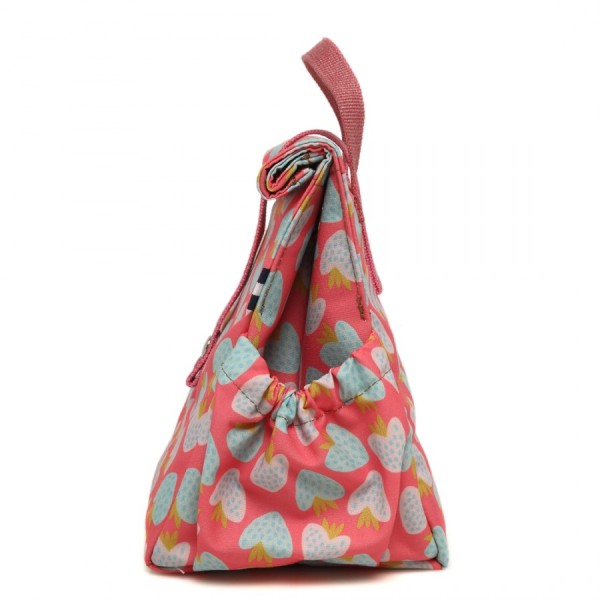 The Lunch Bags - Τσάντα Φαγητού Strawberries Ροζ (TLB990238)
