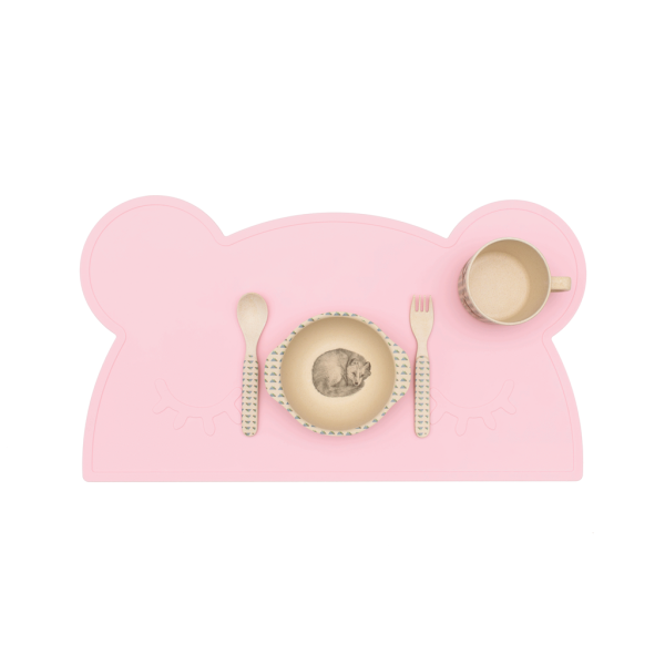 We Might Be Tiny - Bear Placemat Pink (526048)