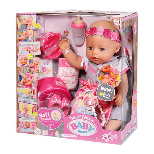 Zapf - Κούκλα Baby Born Soft Touch Dirndl Girl (ZF827451)