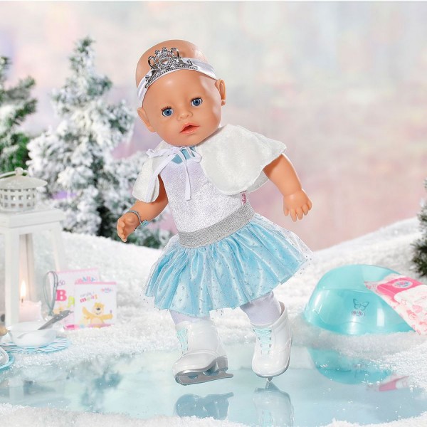 Zapf - Κούκλα Baby Born Soft Touch Ice Ballerina (ZF831250)