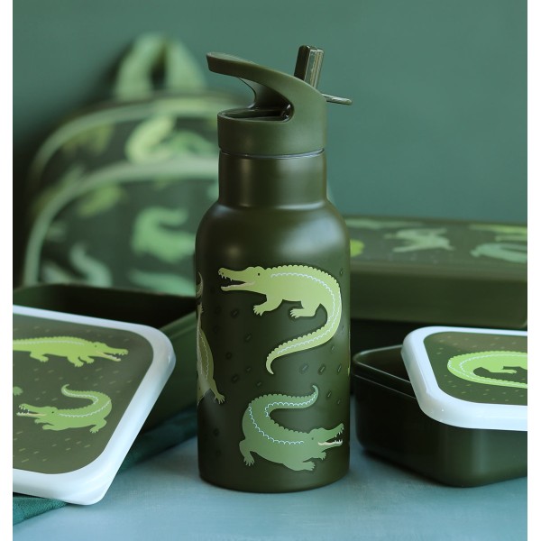 A Little Lovely Company - Θερμός 350ml Crocodiles (DBSSCR68)