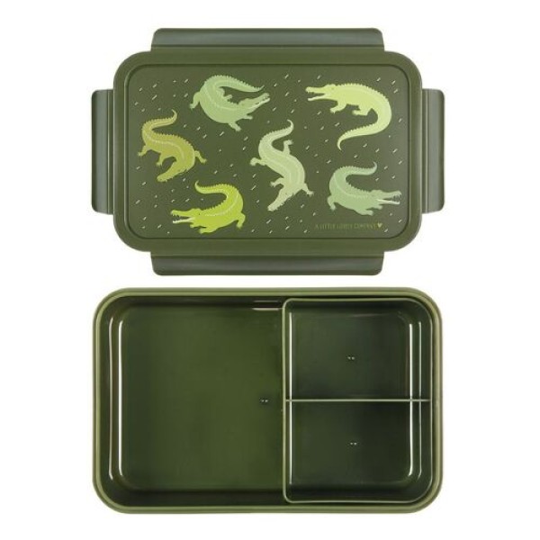 A little lovely company - Δοχείο φαγητού Bento Lunch box Crocodiles (SBCRGR54)