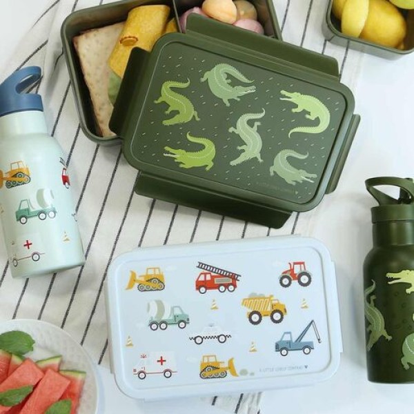 A little lovely company - Δοχείο φαγητού Bento Lunch box Crocodiles (SBCRGR54)