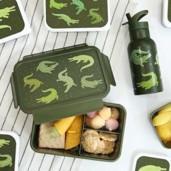 A little lovely company - Δοχείο φαγητού Bento Lunch box Crocodiles (SBCRGR54)