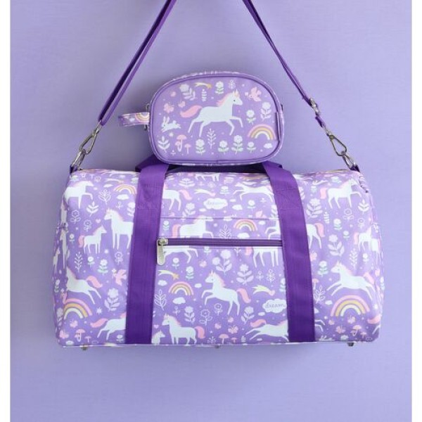 A little lovely company - Μικρό Weekend bag Unicorn Dreams (TBUDPU08)