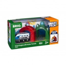 Brio - Smart Μηχανή με 2 Τούνελ (BR33834)