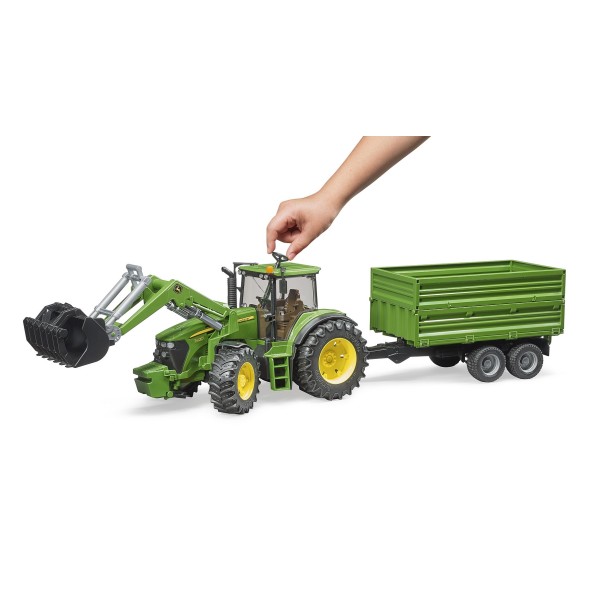 Bruder - Τρακτέρ John Deere 7930 με Φορτωτή και Καρότσα (BR003055)