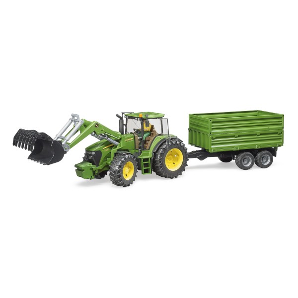 Bruder - Τρακτέρ John Deere 7930 με Φορτωτή και Καρότσα (BR003055)