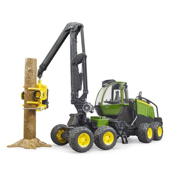 Bruder - Τρακτέρ John Deere 1270G με Κορμό Δέντρου (BR002135)