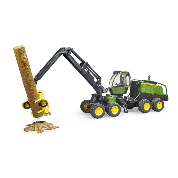 Bruder - Τρακτέρ John Deere 1270G με Κορμό Δέντρου (BR002135)