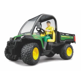 Bruder - Αυτοκινητάκι Μεταφοράς John Deere XUV855D με Οδηγό (BR002490)