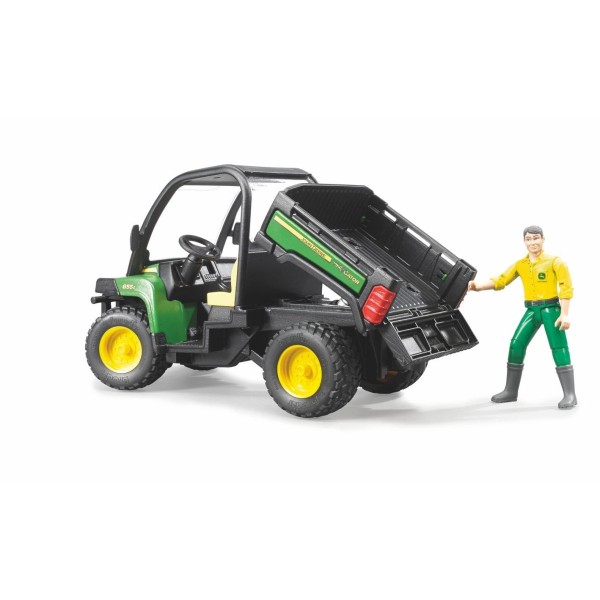 Bruder - Αυτοκινητάκι Μεταφοράς John Deere XUV855D με Οδηγό (BR002490)