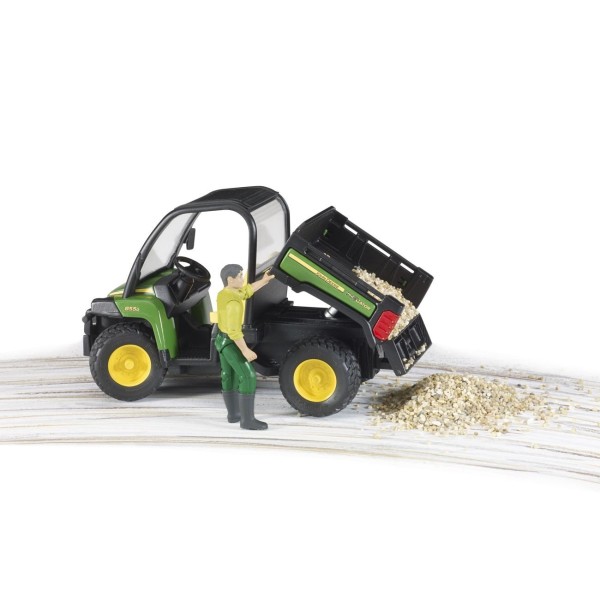 Bruder - Αυτοκινητάκι Μεταφοράς John Deere XUV855D με Οδηγό (BR002490)