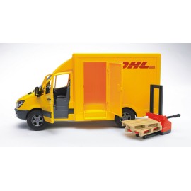 Bruder - Mercedes Sprinter DHL με Ανυψωτικό (BR002534)