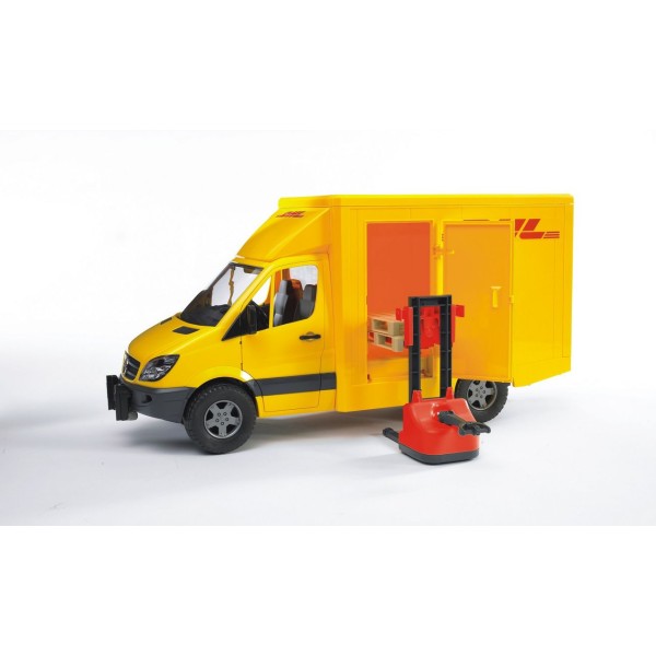 Bruder - Mercedes Sprinter DHL με Ανυψωτικό (BR002534)