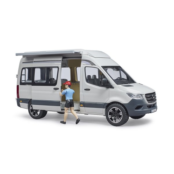 Bruder - Φορτηγάκι Mercedes Sprinter Camper με Οδηγό (BR002672)