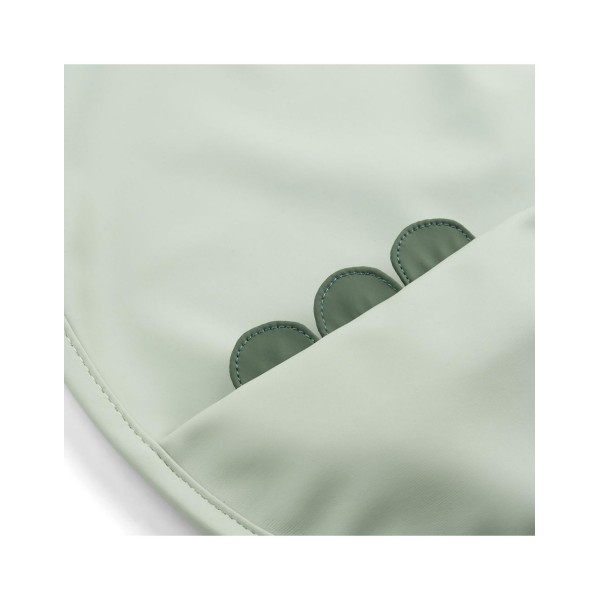 Done By Deer - Βρεφική Σαλιάρα Με Λάστιχο Croco Green (BR77662)