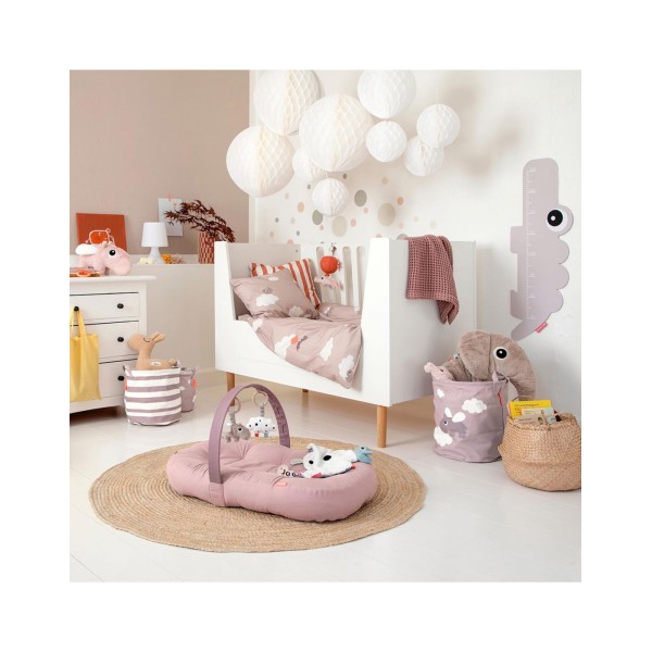 Done By Deer - Καλάθια Αποθήκευσης σετ 3 τμχ happy clouds powder (BR77691)