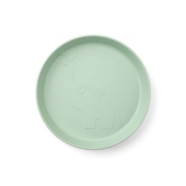 Done By Deer - Παιδικό Πιάτο Από Πλαστικό Kiddish Elphee Green (BR78275)