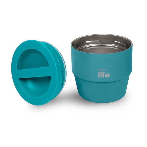 ECOLIFE - Στρογγυλό Θερμός Φαγητού 750ml | Πετρόλ (EL33BO9065)