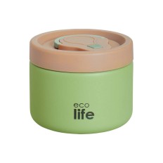 ECOLIFE - Στρογγυλό Θερμός Φαγητού 650ml | Πράσινο (EL33BO9095)